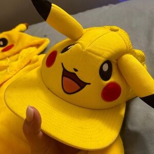 Limited Edition Pikachu Snapback Baseball Cap